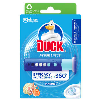 Duck Fresh Discs Marine - żelowy krążek do toalety o zapachu morskim 36ml