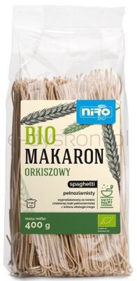 Niro Makaron Orkiszowy Spaghetti 400 G Bio