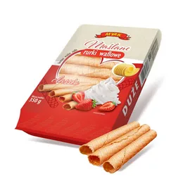 Maślane rurki waflowe 350 g MK