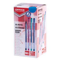 Office Products Długopis Żelowy Classic 0,5Mm, Niebieski