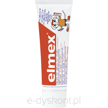 Elmex Pasta Do Zębów Kids Dla Dzieci 0-6 Lat 50 Ml