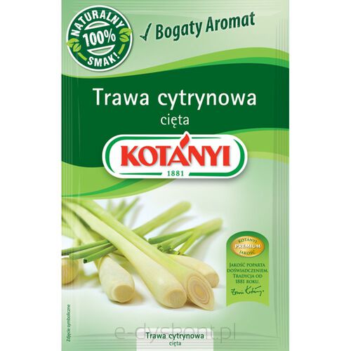 Kotanyi Trawa Cytrynowa 15G