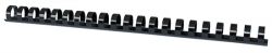 Office Products Grzbiety Do Bindowania  A4 19Mm (165 Kartek), 100 Szt., Czarne