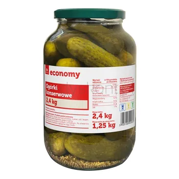 Tge Ogórki konserwowe Motyl 2,4 kg