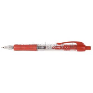 Q-Connect Długopis automatyczny 0,7mm, czerwony