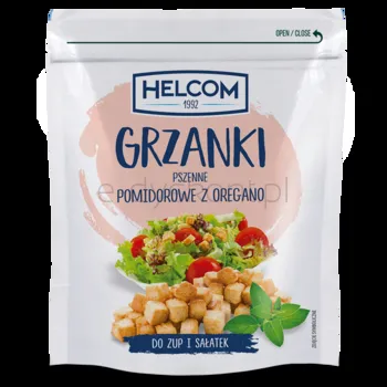 Helcom Grzanki pszenne pomidorowe z oregano 100 g