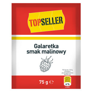 TOPSELLER Galaretka smak malinowy 75g