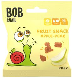 Bob Snail Przekąska Jablko- Gruszka 20G