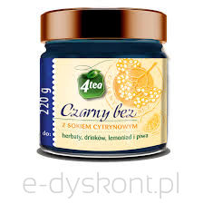 4Tea Czarny Bez Z Sokiem Cytrynowym 225 Ml 