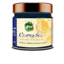 4tea Czarny bez z sokiem cytrynowym 225 ml