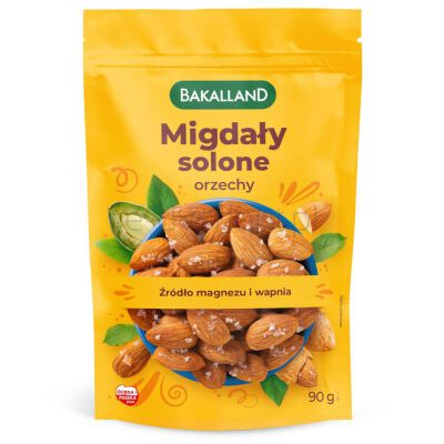Bakalland Migdały Lekko Solone 90Gr