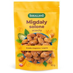 Bakalland Migdały Lekko Solone 90Gr