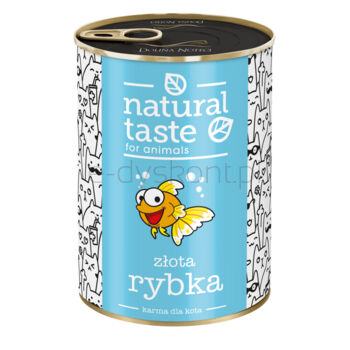 Dolina Noteci Natural Taste Mokra karma saszetka dla kota - Puszka dla Kota Złota Rybka 400 g
