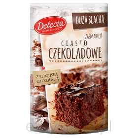 Delecta Duża Blacha Ciasto Czekoladowe 670G 