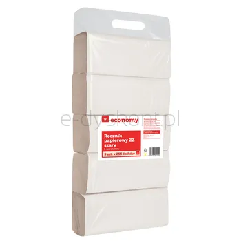 Tge Ręcznik Papierowy Zz Szary 1-Warstwowy 5X255 Listków