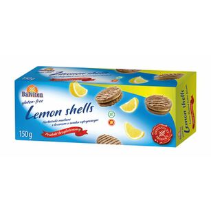 Balviten Herbatniki Lemon Shells Bezglutenowe 150G