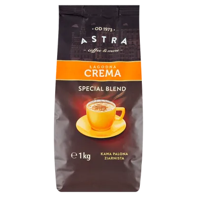 Astra Kawa Ziarnista Łagodna Crema 1Kg 