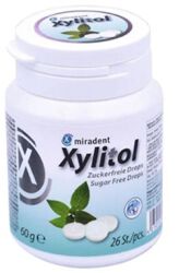 Miradent Dropsy pudrowe z ksylitolem, MIĘTA B/C  26szt, 60g