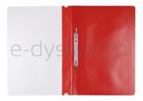Office Products Skoroszyt, Pp, A4, Miękki, 100/170Mikr., Czerwony  - 2