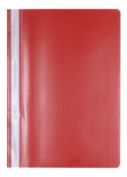 Office Products Skoroszyt, Pp, A4, Miękki, 100/170Mikr., Czerwony 