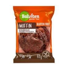 Balviten Muffin Ciemny Z Kawałkami Czekolady 65G. Produkt Bezglutenowy