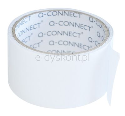 Q-Connect Taśma Dwustronna 50Mm, 5M, Transparentna