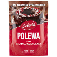 Delecta Polewa Ciemna Czekolada Twarda 100G 