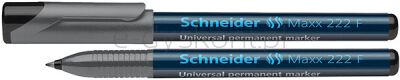 Schneider Foliopis Permanentny Maxx 222, F, 0,7Mm, Czarny