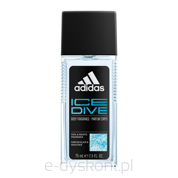 Adidas Dezodorant W Naturalnym Sprayu Dla Mężczyzn Ice Dive 75 Ml