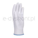 Donau Rękawice Safety Pu White, Kat. Ii, Rozm. 9, Białe - 3