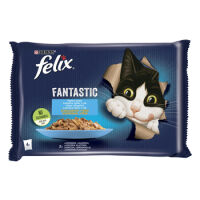 Felix Fantastic Łosoś, Płastuga 4X85G = 340G