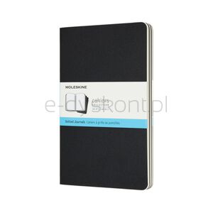Zestaw 3 Zeszytów Moleskine Cahier Journals L (13X21Cm) W Kropki, 80 Stron, Czarny
