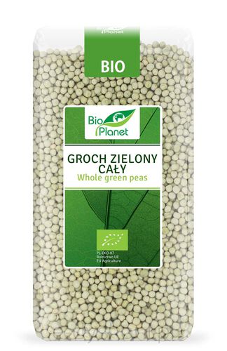 Groch Zielony Cały Bio 500 G - Bio Planet [BIO]