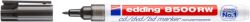Edding Marker Do Płyt Cd/Dvd/Bd E-8500 Rw Zmywalny, 1 Mm, Czarny