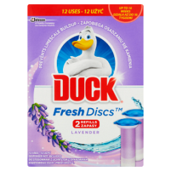 Duck Żelowe krążki do toalet lavender duo zapas 2x36ml