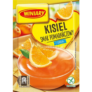 Winiary Kisiel Pomarańczowy z Cukrem 77 g