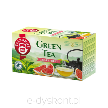 Teekanne Herbata Zielona Green Tea Grapefruit 20 X 1,75G