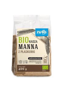 Kasza Manna Z Płaskurki Bio 400 G - Niro [BIO]