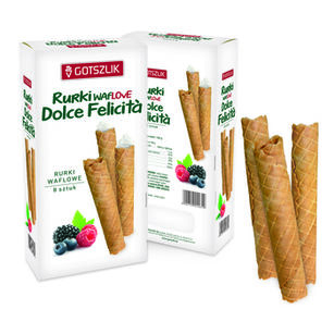 Gotszlik Dolce Felicita Rurki Waflowe 136G 8 Szt.