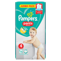 Pampers Pants Pieluchomajtki 4 (9-15 Kg) 52 Szt.