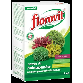 Florovit Nawóz Do Bukszpanów I Innych Żywopłotów Liściastych 1 Kg