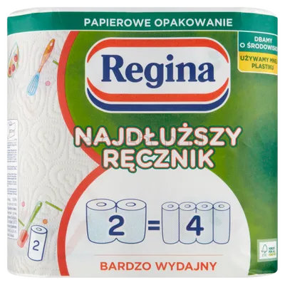 Regina Najdłuższy Ręcznik Dekorowany 2 Rolki