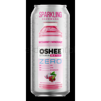 Oshee Vitamin Water Sparkling Zero Smoczy Owoc&Czerwone Winogrona 500 ml