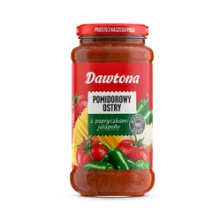 Dawtona Sos Pomidorowy Pikantny Z Jalapeno 520G 