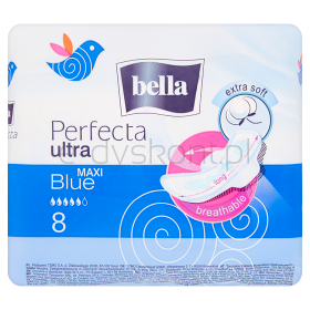 Bella Podpaski Perfecta Ultra Maxi Blue Extra Soft 8 szt.