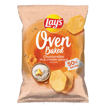 Lays Oven Baked Chanterelles In A Cream Sauce 110G