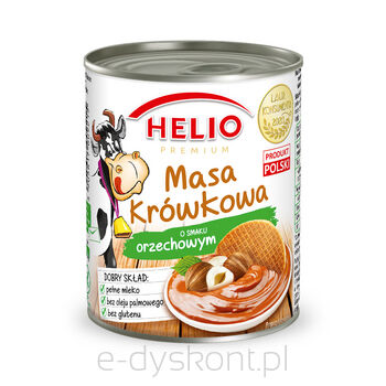 Helio Masa Krówkowa O Smaku Orzechowym 400 G 