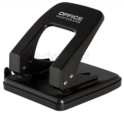 Dziurkacz Office Products, Dziurkuje Do 40 Kartek, Metal, Czarny