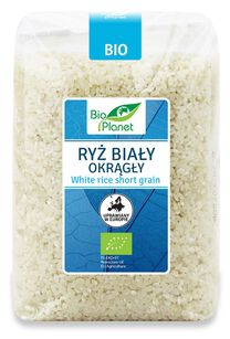 Ryż Biały Okrągły Bio 1 Kg - Bio Planet [BIO]