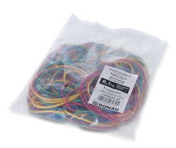 Donau Gumki Recepturki 100G, Mix Kolorów 